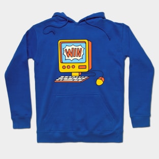 Computer Icon WIN Hoodie